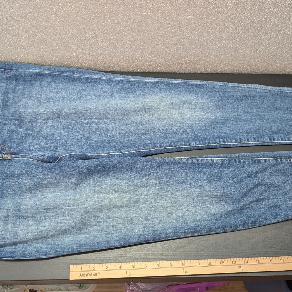 LRL Ralph Lauren Jeans Womens 16 Blue Denim Straight Leg